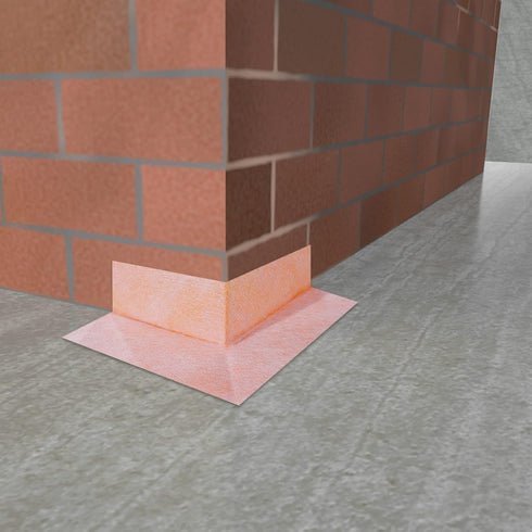 8 Pack Seamless Outside Waterproofing Corner Shower Membrane Corner Shower Membrane Corner Polyethylene Corner Membrane
