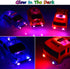 Track Cars Replacement Only - Light Up Toy Cars with 5 Flashing LED Lights, Compatible with Magic Tracks
