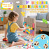 3+ 3D 3 4 5 6 7 10 JONEG Games for Year Olds Kids- Wooden Stacking Puzzles - Brain Teasers Russian Blocks Board - STEM