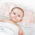 decor gift 4 Pack 22x11in Cotton Baby Burp Cloth Soft and Absorbent? Rose Gold Luxury Marble Texture Feed Cloth