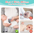 6 1 Set 0-3 21pcs vocheer High Contrast Baby Toys for Newborn, in Black and White Sensory Baby Gift for Months