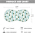 decor gift Summer 4 Pack 22x11in Cotton Muslin Burp Cloths Large Easy Care Beach Palm Tree Feeding Cloth for Babies boy