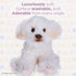 Bearington 6.5 Inch White Dog Stuffed Animal - Poodle and Labradoodle Plush
