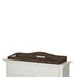 Evolur Universal Changing Tray - Elegant and Sturdy in Antique Brown