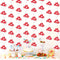 Sinload 8 Pcs Mushroom Theme Garlands Fairy Birthday Party Decorations Forest Wonderland Paper