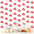 Sinload 8 Pcs Mushroom Theme Garlands Fairy Birthday Party Decorations Forest Wonderland Paper