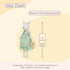 MON AMI Buttercup The Doe Doll – 17”, Linen Plush Doll with Floppy Ears for Toy or Room Decor