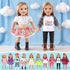 10 Sets 18 Inch 18 inch 18 Inch ebuddy Doll Clothes and Accessories - Fashion Outfits Fit for Dolls Doll