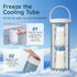 AOOTSMILE 22oz 360 24 2 Portable Breast Milk Cooler for Travel, Large Capacity Breastmilk Chiller for Working Moms