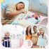4 Pack 52" 28" Set, SmoothNovelty Silly Goose Crib Fitted Sheet for Boys Girls - x Fitted Baby Sheet with Goose