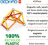 GEOMAG Magnetic Sticks and Balls Building Set, Classic 42 Piece, STEM & Educational Magnet Toys, 100% Recycled Plastic,