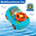 DELUTIQUE 1 1-3,Gift 1 2 3 Toys for + Year Old Boy,Toddler Racing Car Steering Wheel Toy with Sound & Light,Car Toys