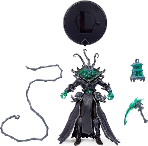 6-Inch Thresh Collectible Figure with Premium Details and 2 Accessories, The Champion Collection, Ages 12+