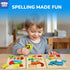 2-4, 6 3-5, 1 2 3 TOY Life Toddler Puzzles Ages Animals with Spelling Wooden Puzzles for Toddlers Montessori Toys Gifts