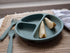 Lila & Jack's Baby Feeding Set, BPA Free Silicone Dinner Plate and Cutlery Set, Includes Spork, Spoon, Bib, and Plate
