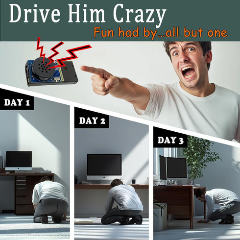YueFeiAud Cricket Noise Maker Prank with Remote Control, Hidden Pranks at Party, Office, Home, School, Car for Adults