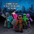 Zing Stikbot Off The Grid Pack - Set of 6 Poseable Action Figures with Weapons and Accessories