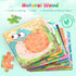 8 Pack Kids3-5, 9 Zeoddler Wooden Puzzles for Toddlers, Insect Animal Jigsaw Puzzles for Pieces Preschool Learning