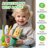 Jollybaby Baby Rattles Hanging Toys for Car Seat, Crib, Stroller, Montessori Plush Vegetable Toys
