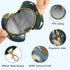 Sinestour Sleeping Dog Bench Pattern Pacifier Holder Case for Diaper Bag Portable Travel Pacifier Storage Case