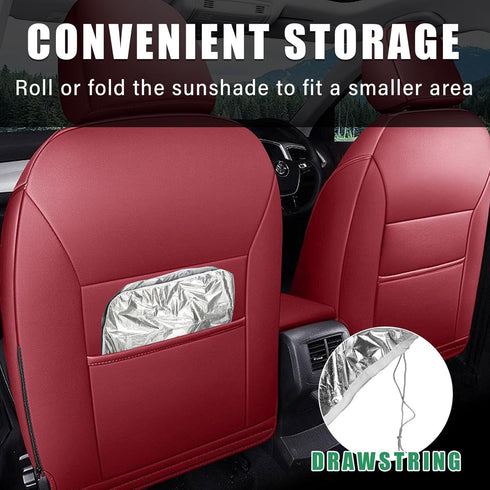 Ziciner Baby Car Seat Sun Shade Cover, Infant Auto Seats Heat Protector Keeps Baby's Carseat at Cooler Temperature