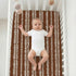 Set 4, 52 28 Inch Fitted Baby Crib Sheets of Unisex Crib Sheets for Boys Girls, Soft Neutral Crib Mattress Sheet