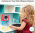 Playset 2+ Toy Air Fryer for Kids, Kids Play Kitchen Accessories, Chefs Pretend Kitchen Appliance Toys Oven w/Light