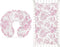 DILIMI Fitted Crib Sheets and Nursing Pillow Cover for Baby Boys and