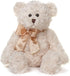 Bearington Huggles Creamy White Teddy Bear Stuffed Animal Toy - 16" Soft-Fur