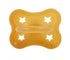Symmetrical 1 Count (0-6 Sweetie Rubber Pacifier Star Shape Rubber Natural Rubber with Nipple Small)