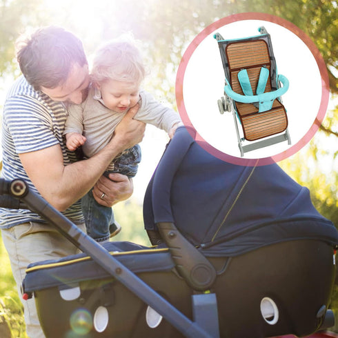Baby Stroller Cool Seat Liner, Universal Summer Car Seat Pad, Breathable Ventilation Cooling Mat for Stroller