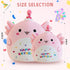 Adorable Axolotl Plush Stuffed Animals, Soft 8 Inch Birthday Gift, Axolotl Plushies Pillow Decor for Kids Boys Girls