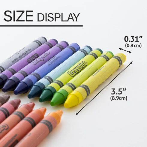 64 BAZIC Ct. Premium Quality Color Crayon