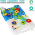 Gears Toys for Kids Ages 4-8, STEM Educational Construction Building Toy Set for Boys and Girls, Creative Learning