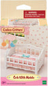 Calico Critters Crib with Mobile, Interactive Dollhouse Furniture Set with Working Features