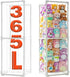 INFTOYCO Large Stuffed Animal Storage Zoo Cage Holder, Upgradation PVC Stuffed Animal Storage Organizer, Space Saving