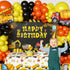 FIGEPO Set Construction Party Supplies Dump Truck Party Decorations Kits arch kit Garland, Construction