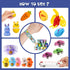TOAPER 200PCS Pre-Filled Easter Eggs with Toys, Easter Basket Fillers, Easter Egg Hunt Prizes Toys for Kids Toddler