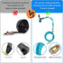 FCLLD Summer Trampoline Sprinkler for Kids Backyard Water Park Net Friendly WaterWhirl Outdoor Game Toys Adjustable