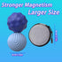 Generic 2Pcs Large Silicone Magnetic Balls Fidget Toys for Adult & Teens - Stress Balls Sensory Toys for Autism ADHD