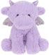 Apricot Lamb Purple Dragon Plush Stuffed Animals for Kids, Soft Cute Plush