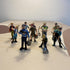 FOWIUNYE 16Pcs Little Farmer People Figures, Plastic Farm Keeper Figurines Realistic Hand Painted Farmer People
