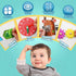 TOY Life Wooden Busy Board Montessori Toys, Activity Board Sensory Toys for Toddlers 1-3, Educational Motor Skills