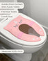 Hippypotamus Travel Potty Seat for Toddler - Folding Potty Training Seat - Portable Toilet Seat Cover for Baby & Kids