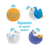 Nuby Penguin Slide Bath Toy Play Set with 4 Bath Squirters - Baby Bath Toys for Boys and Girls 12+ Months