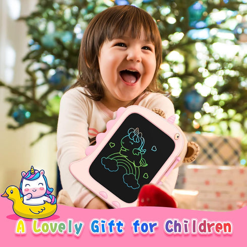 ORSEN 8.5 Inch LCD Doodle Board Tablet for Girls, Unicorn Drawing Pad for Kids 2-7 Years Old