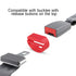 BuckleShield Seat Belt Lock Cover, Prevents Kids from Unbuckling Seat Belt, Premium Heavy Duty ABS Plastic