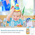 48 4.5 Inch Pcs Baby Bottle Shower Favor Mini Plastic Candy Bottle Baby Shower Fillable Feeding Candy Box for Party Boy