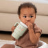 1st Infantino My Tumbler, Silicone Sippy Cup with Straw & Handle, Spill-Resistant Baby Cup for On-the-Go, BPA-Free