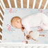 CaTaKu Crib,27"x 39" Baby Crib Sheets Cute Pineapple Flamingo Hawaii Mini Crib Sheets Fitted for Girls Boys,Neutral